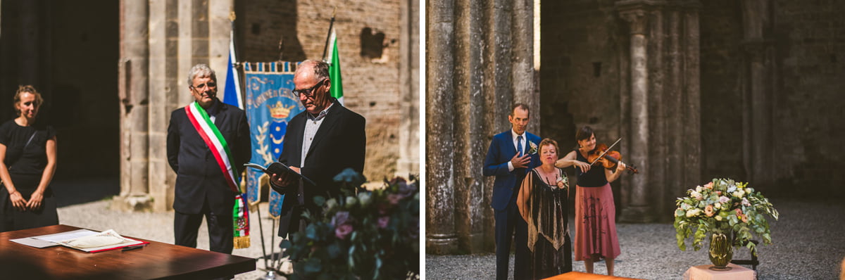 The Scottish Wedding in San Galgano Abbey - Federico Pannacci 33