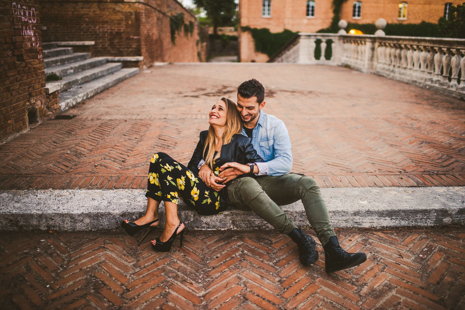 Engagement and Couple's Portrait in Siena by Federico Pannacci Wedding Photographer 8