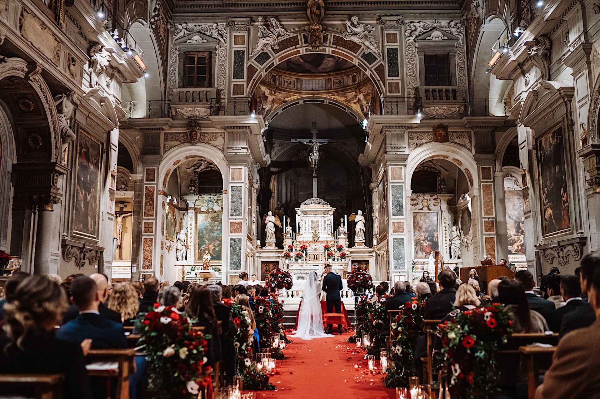 Gianluca And Elisa, Winter Wedding in Florence by Federico Pannacci Wedding Photographer 23